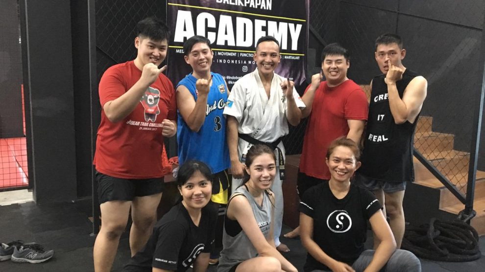 Pembukaan Dojo Akademi Seni Bertarung Kyokushin Indonesia Balikpapan Kaltim Knock Out Gym