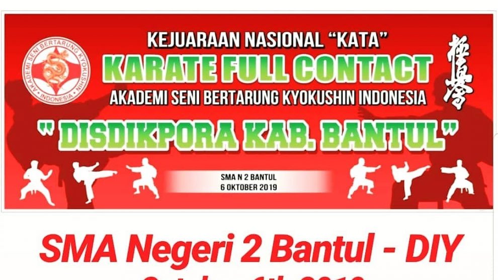 Kejurnas Kata ASBKI Disdikpora Kab. Bantul