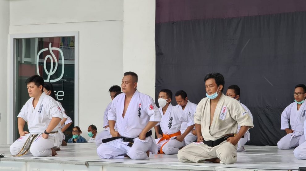Demo Akademi Seni Bertarung Kyokushin Indonesia