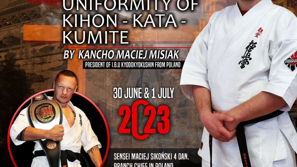 International Budokai Union Kyodokyokushin & Akademi Seni Bertarung Kyokushin Indonesia akan menyelenggarakan acara pada akhir bulan juni 2023